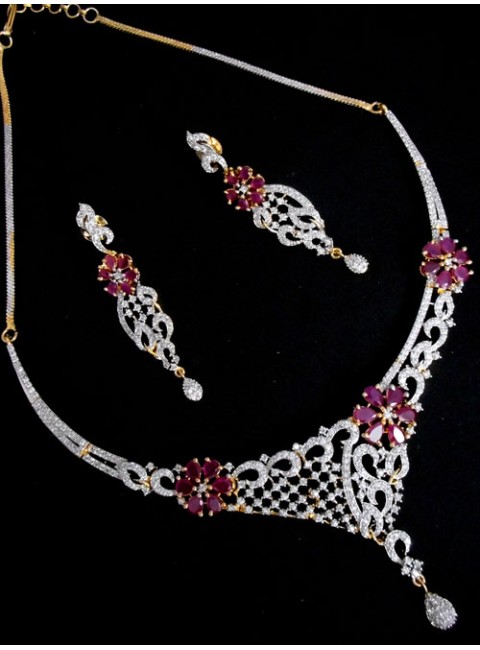 CZ-Necklace Set
